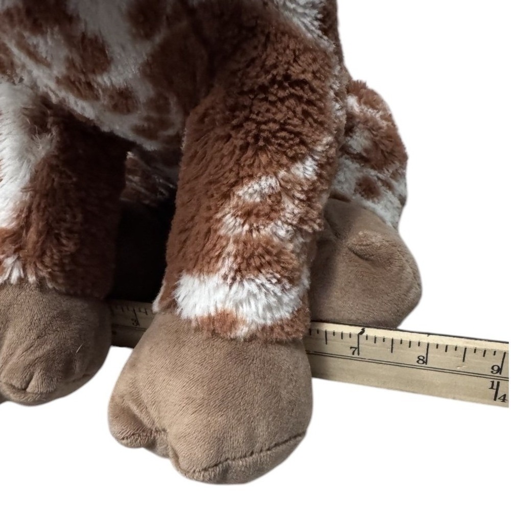 Build-A-Bear Texas Longhorn Spotted Cow Steer Bull Stuffed Plushie Animal 14" - Picture 8 of 11